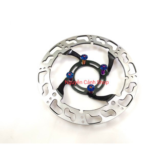 Đĩa thắng phay thái lõm tặng 4 ốc xe wave RS