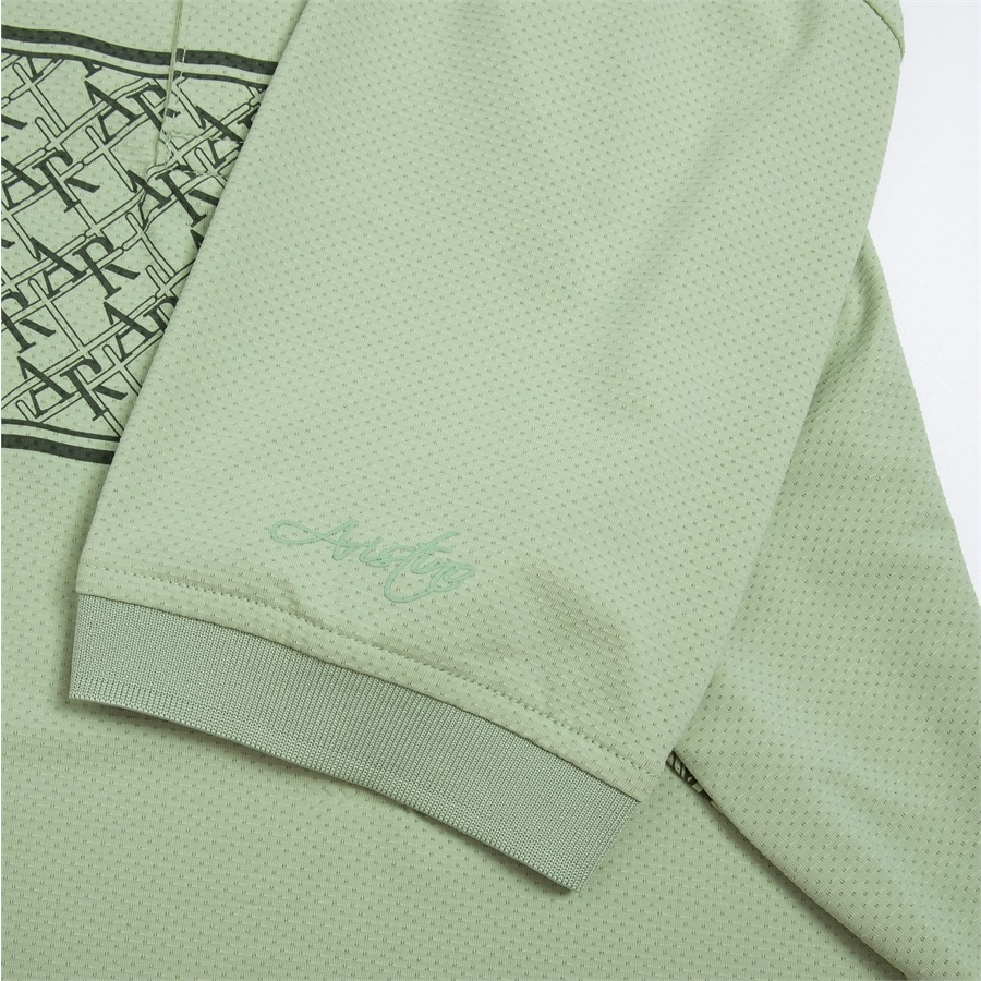 [MỚI] Áo polo ngắn tay ARISTINO phom suông nhẹ, họa tiết kẻ ngang tinh tế, nhã nhặn  - APS157S3