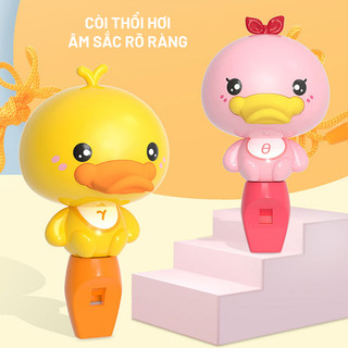 Còi thổi hình vịt đáng yêu - đồ chơi cho bé