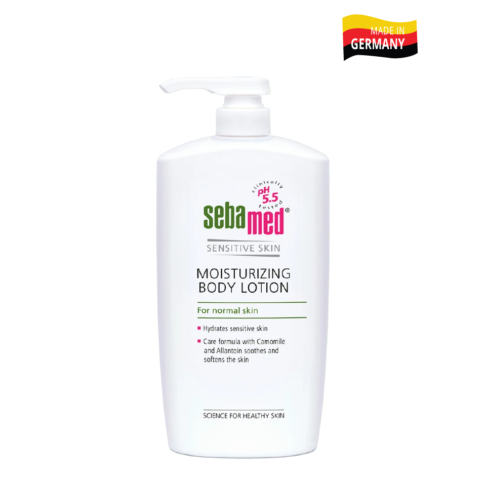 Sữa dưỡng thể cấp ẩm toàn thân cho da nhạy cảm Sebamed pH5.5 Moisturizing Body Lotion 400ml