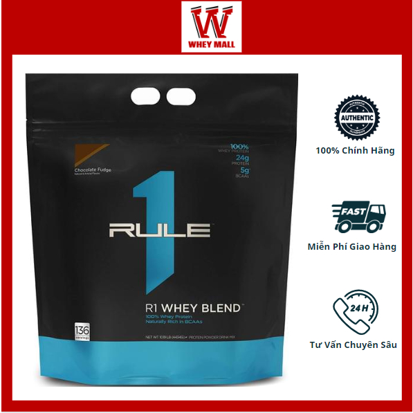 Rule 1 Blend 10Lbs(4.5kg) Thực Phẩm Bổ Sung Hỗ trợ Tăng Cơ