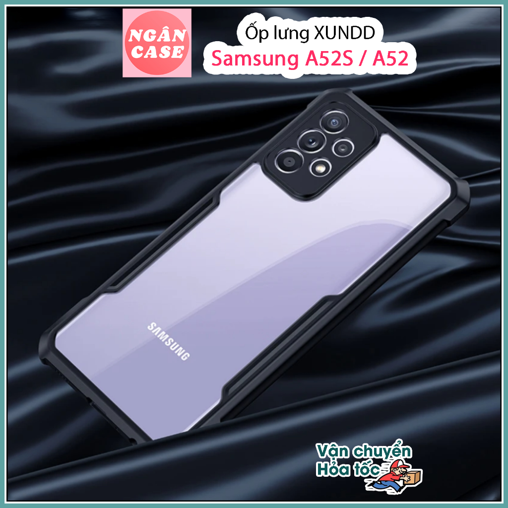 Ốp lưng XUNDD Samsung A52S 5G / A52 4G/5G - Mặt lưng trong, Viền TPU, Chống sốc