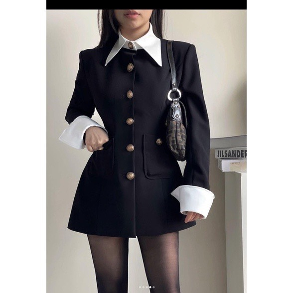 Áo Blazer Cổ Đức Phong Cách Hàn Quốc Kiểu Dáng Thanh Lịch, Phù Hợp Đi Chơi Đi Làm - Nhận Hạ | BigBuy360 - bigbuy360.vn