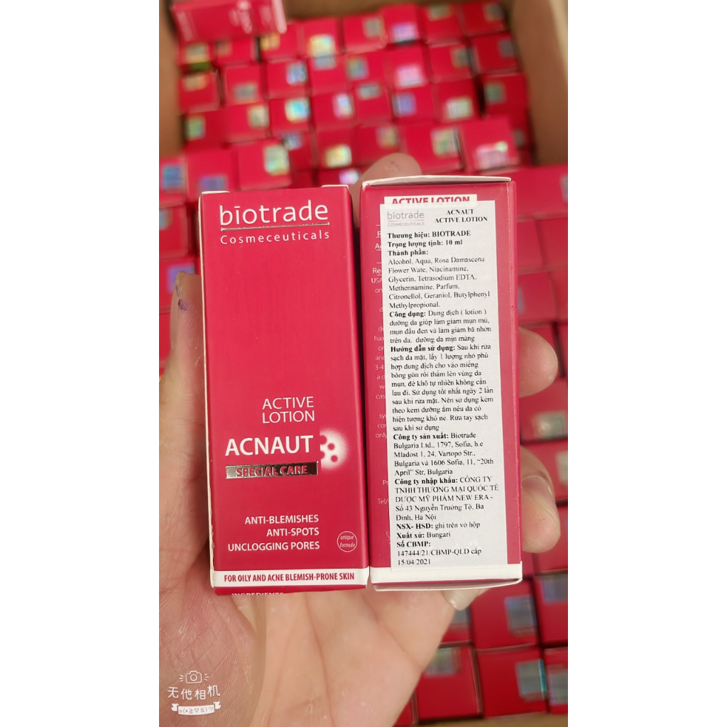 Lotion giảm mụn Biotrade Acne Out Active Lotion 10ml