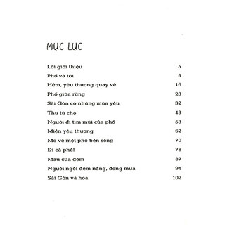 Sách Sài Gòn Những Mùa Yêu