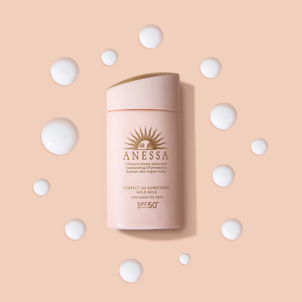 Sữa Chống Nắng Dành Cho Da Nhạy Cảm Anessa Perfect Uv Sunscreen Mild 60ml