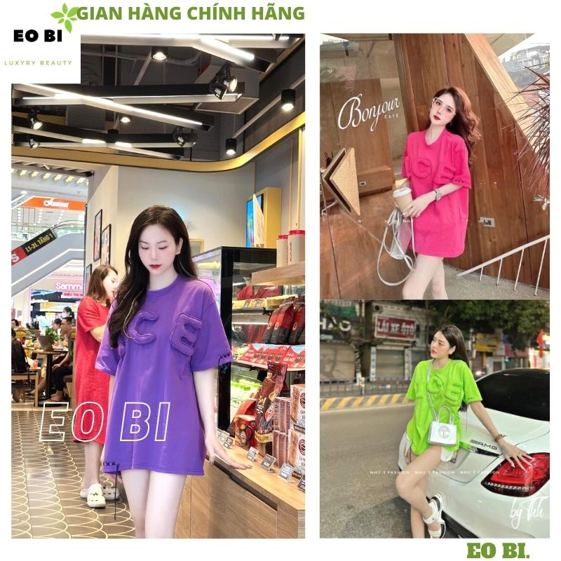 Áo thun tay lỡ chữ nổi ICE dáng rộng trẻ trung năng động, Áo phông nam nữ unisex chữ hộp chất dày dặn co giãn nhẹ - EOBI