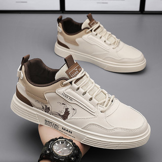 Giày sneaker nam, giày da nam thấp cổ - mẫu mới