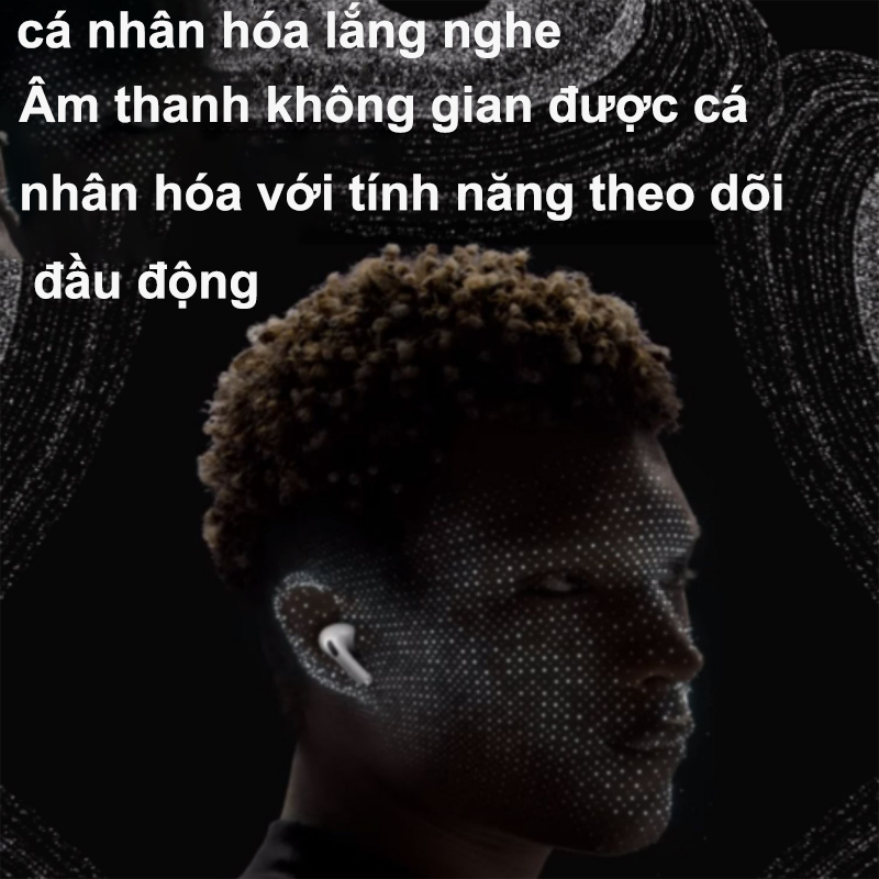 Tai Nghe Bluetooth AIP Không Dây iPPods PRO3 iPPods PRO4 Cao Cấp, Đổi Tên, Định Vị, Dùng cho các dòng máy, chính hãng