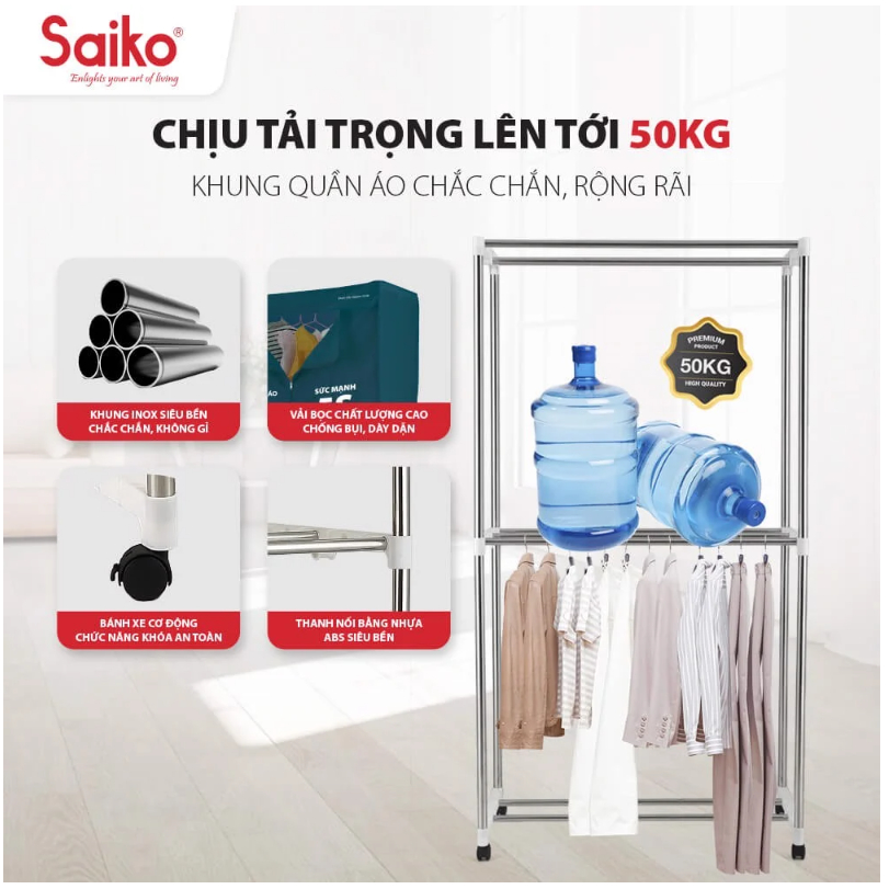 Tủ sấy quần áo Saiko CD-2300