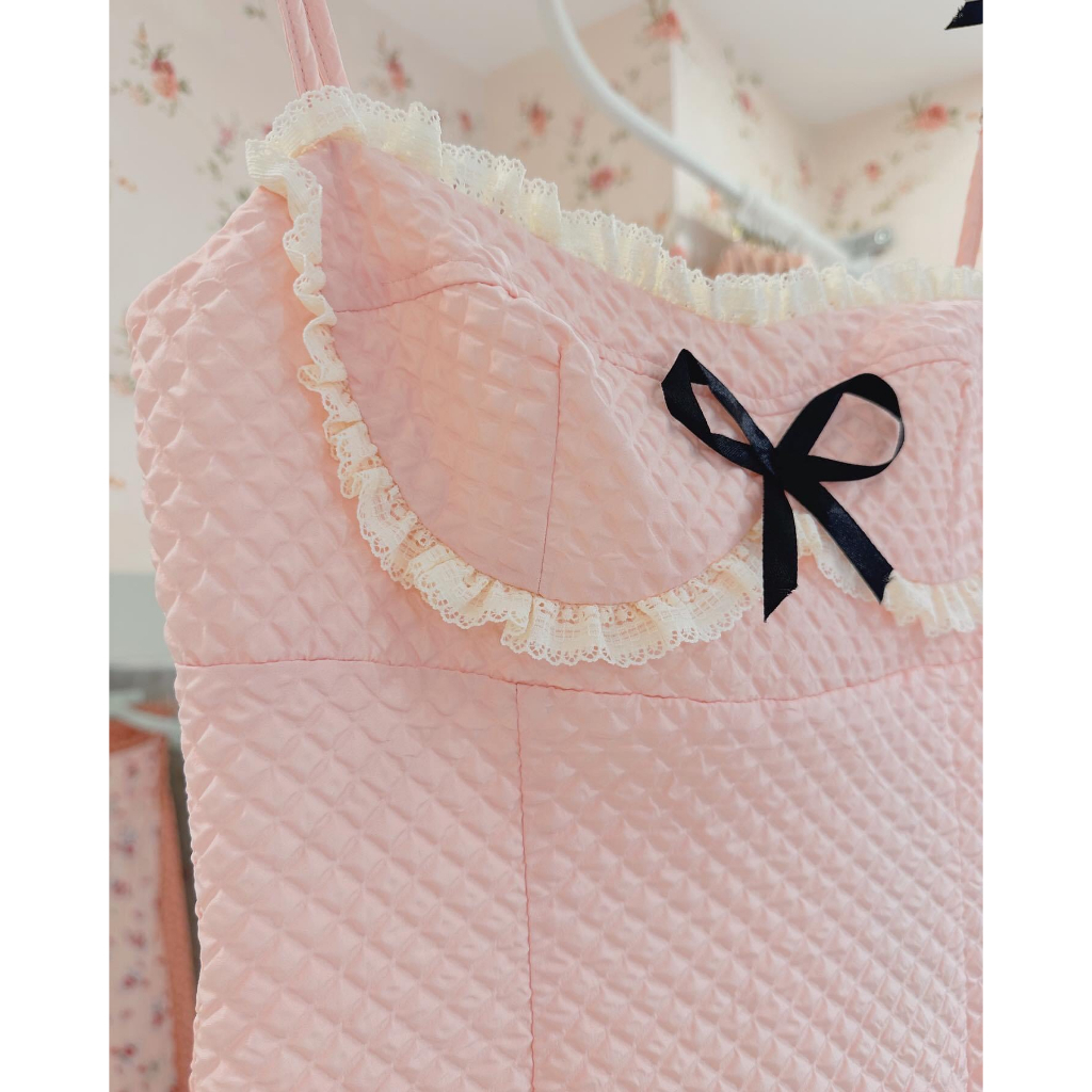 Đầm hồng pastel Lovesick Dress Gem Clothing SP060807