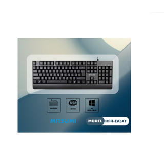 Bàn phím có dây cổng Usb ( KFK- EA4XT , KFK-EA5XT ) MITSUMI (Giao ngẫu nhiên tùy theo đợt hàng)