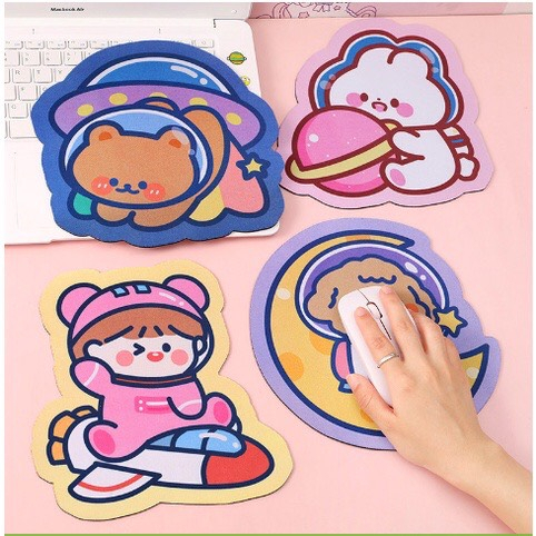 Miếng Lót Chuột Chống Trượt In Họa Tiết Dễ Thương 😎😎