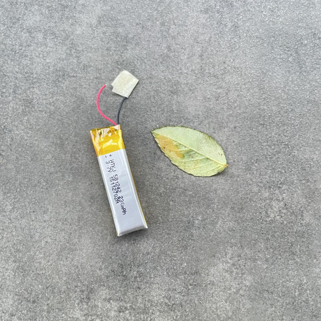 Pin đồng hồ thông minh lithium polymer 3.7v 230mah