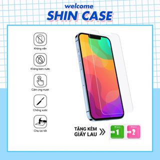 Kính cường lực iphone 2.5D trong suốt 6/6plus/6s/6splus/7/7plus/8/8plus/x/xs/11/12/13/14/pro/max/promax/plus ốp lưng