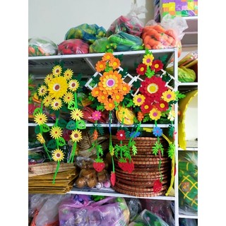lẵng hoa treo tường