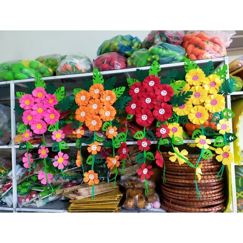 lẵng hoa treo tường