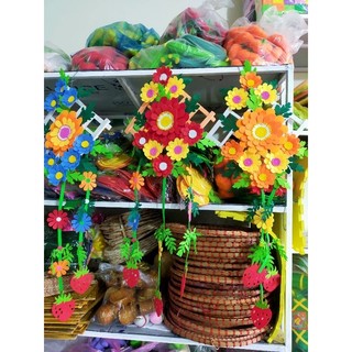 lẵng hoa treo tường