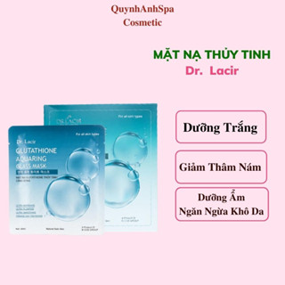 Mặt nạ thủy tinh QunhAnhSpa mặt nạ dưỡng ẩm sáng da giảm thâm nám Dr Lacir hộp 6 miếng