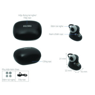 Tai nghe Bluetooth True Wireless Mozard TS11 mini