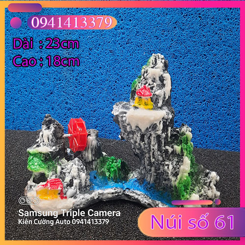 Mô Hình Hòn non Bộ - Trang Trí Bể cá Mẫu 85 ( mã số 60 )