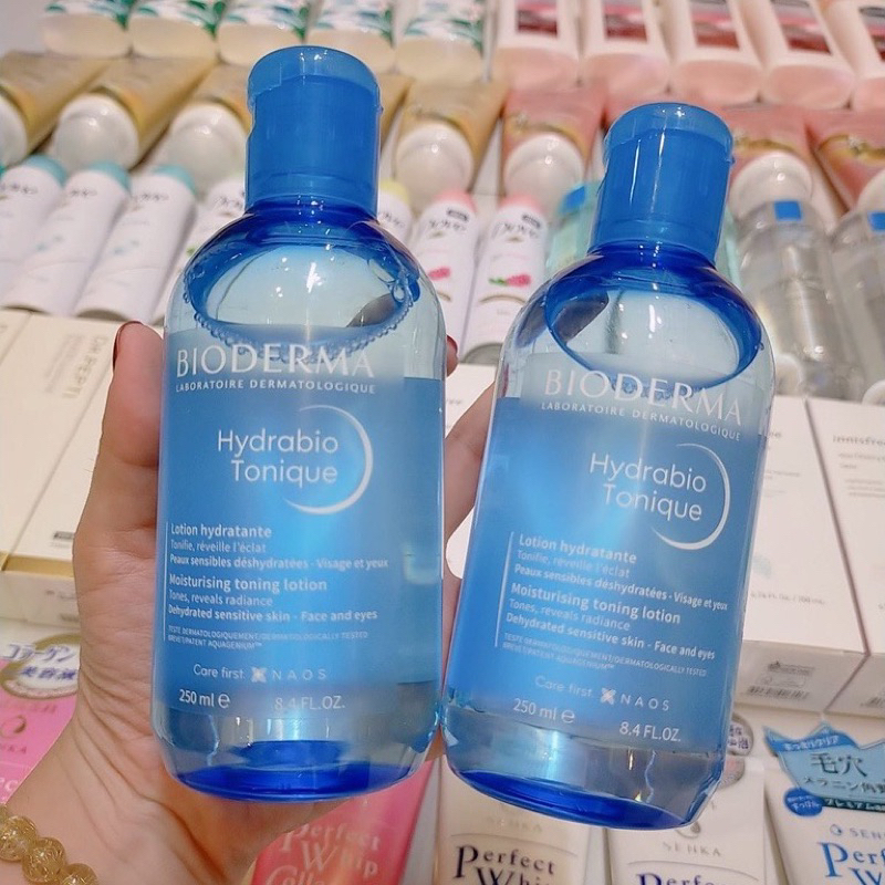 Nước Hoa Hồng Bioderma Hydrabio Tonique Pháp - TONER CẤP NƯỚC, LOTION DƯỠNG ẨM 250ML
