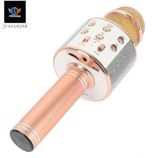 Micro không dây kiêm loa Bluetooth tiện dụng chất lượng cao WS-858