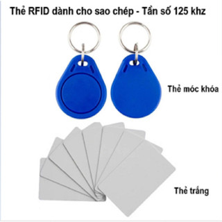 Thẻ từ rfid dành cho sao chép - tần số 125khz