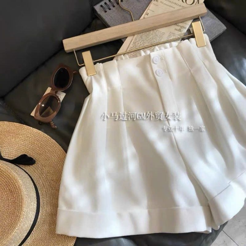 Quần Đùi Lưng Chun Nút Trơn