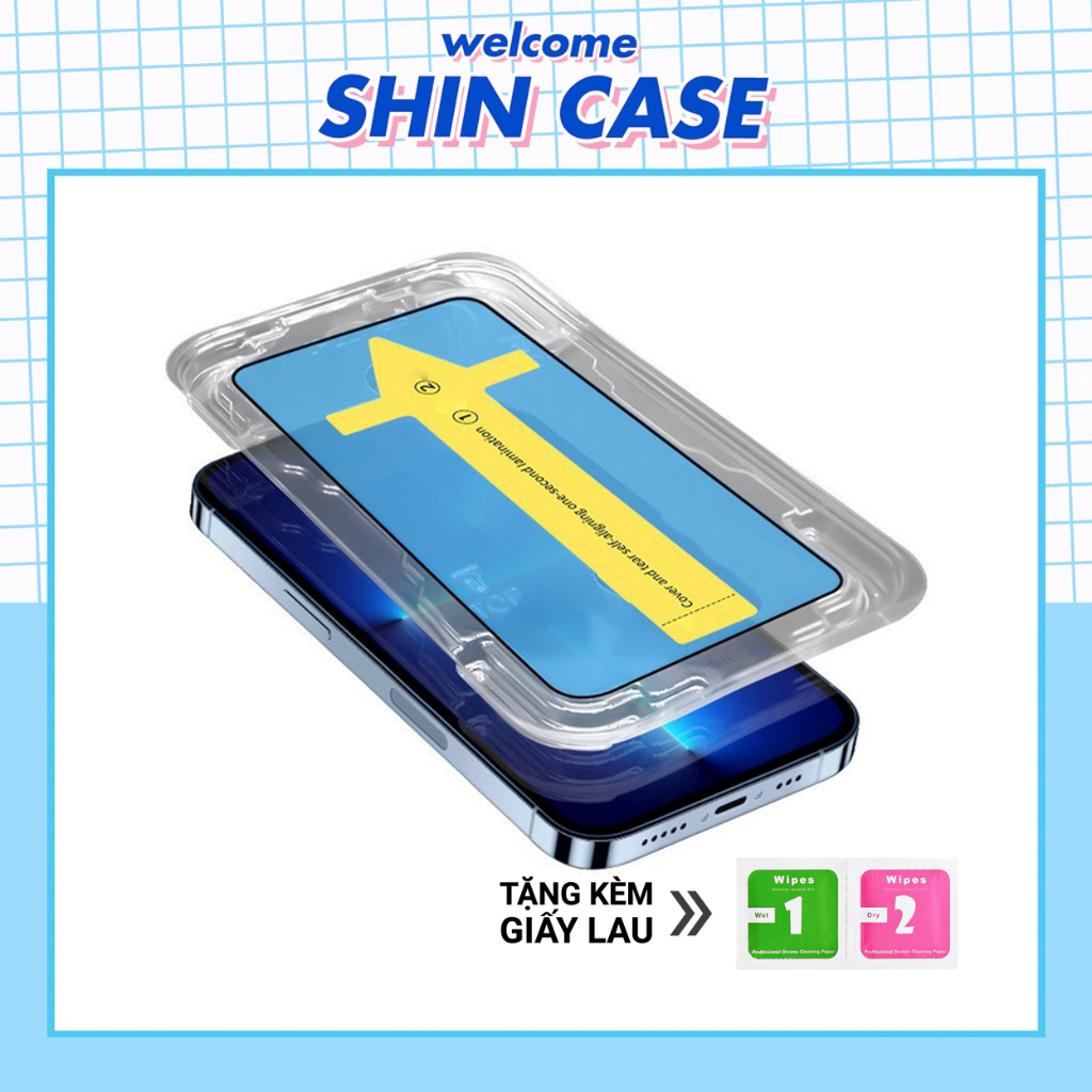 Kính cường lực iphone full màn dán tự động 6/6plus/6s/6splus/7plus/8/8plus/x/xs/11/12/13/14/pro/max/promax/plus ốp lưng