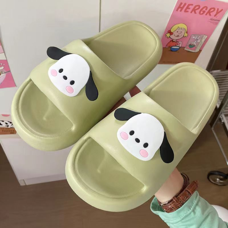 Dép Lê Nữ Hoạt Hình Chó Con Mẫu Mới Dễ Thương Mùa Hè Chống Trượt