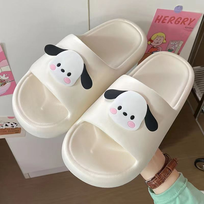 Dép Lê Nữ Hoạt Hình Chó Con Mẫu Mới Dễ Thương Mùa Hè Chống Trượt