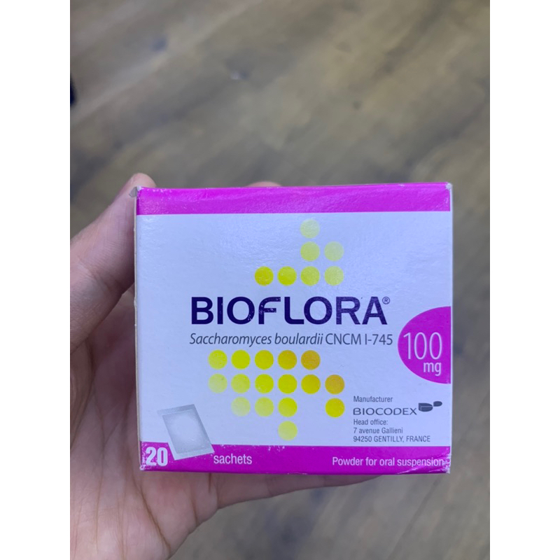 Gói men vi sinh Bioflora 100mg - Hỗ trợ tiêu hóa (Hộp 20 gói)