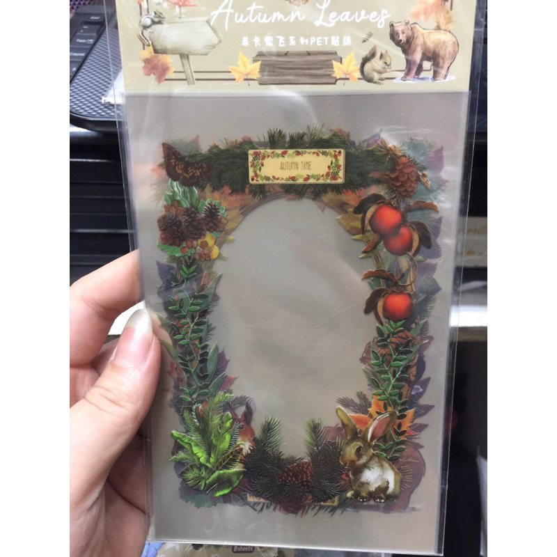 Sticker trang tí Scrapbook, sổ, vở