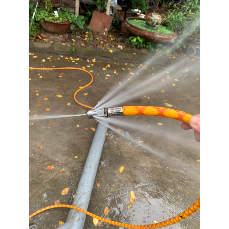 Bép thông tắc cống dành cho máy rửa xe ( chất liệu inox ) 7 tia nước cực mạnh