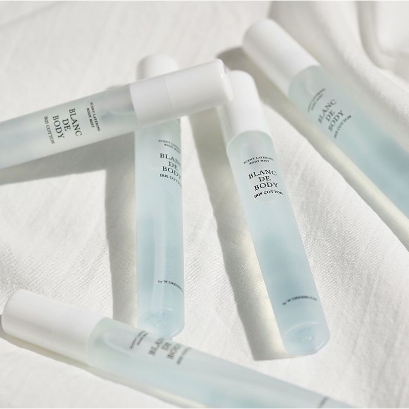 W.DRESSROOM Body Mist Xịt thơm Blanc De Body mini size 9ML