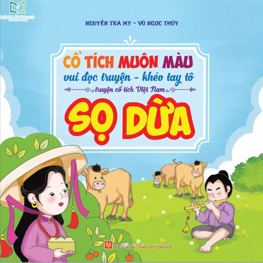 Sách - Combo 2 cuốn Cổ tích muôn màu - Sọ Dừa/Thánh Gióng (ML)