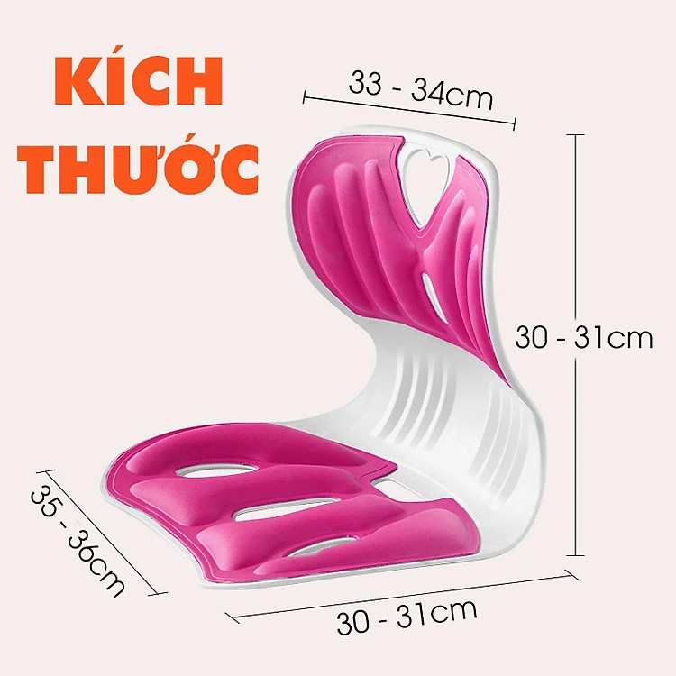 Ghế Công Thái Học Chống Gù, Điều Chỉnh Tư Thế Trẻ Em, Học SInh, Sinh Viên, Văn Phòng Tiện Lợi