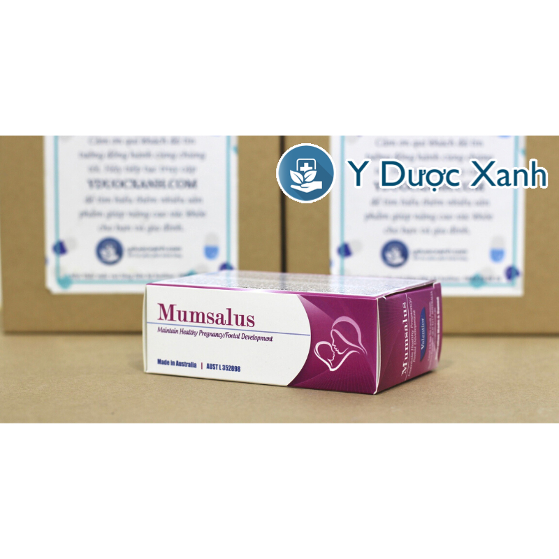 Mua  MUMSALUS, 30 viên, Viên uống bổ sung vitamin, sắt cho bà bầu - Y Dược Xanh