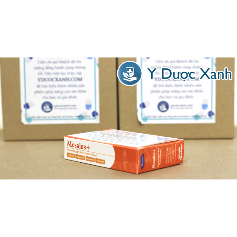 Mua   MESALUS+, 30 viên, Viên uống bổ sung canxi và vitamin D cho người lớn - Y Dược Xanh