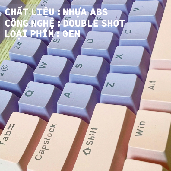Phím Keycaps ABS lẻ xuyên LED cho bàn phím cơ mix màu theo sở thích  siêu rẻ khuyến mãi