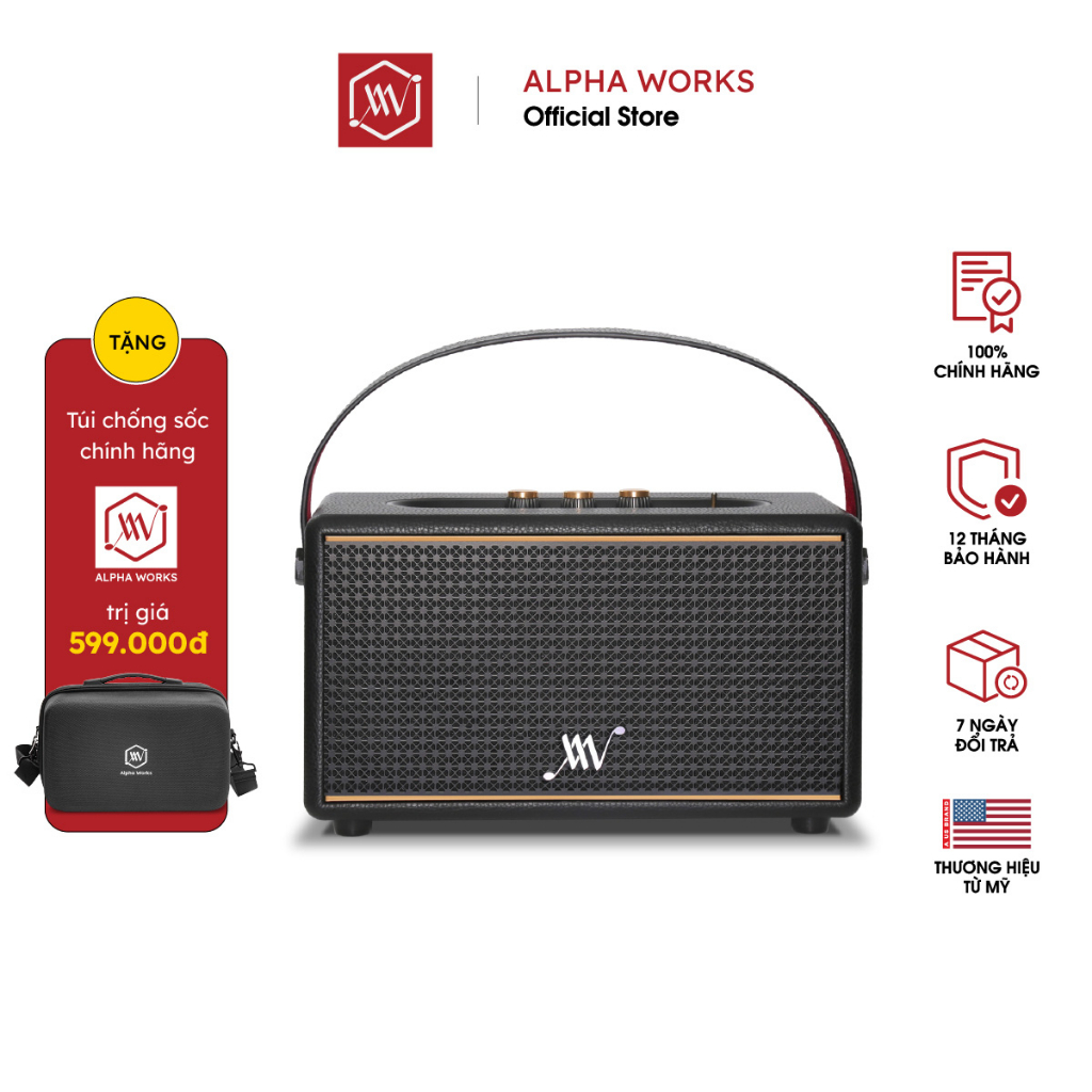 Loa Bluetooth Alpha Works AW Classic V60