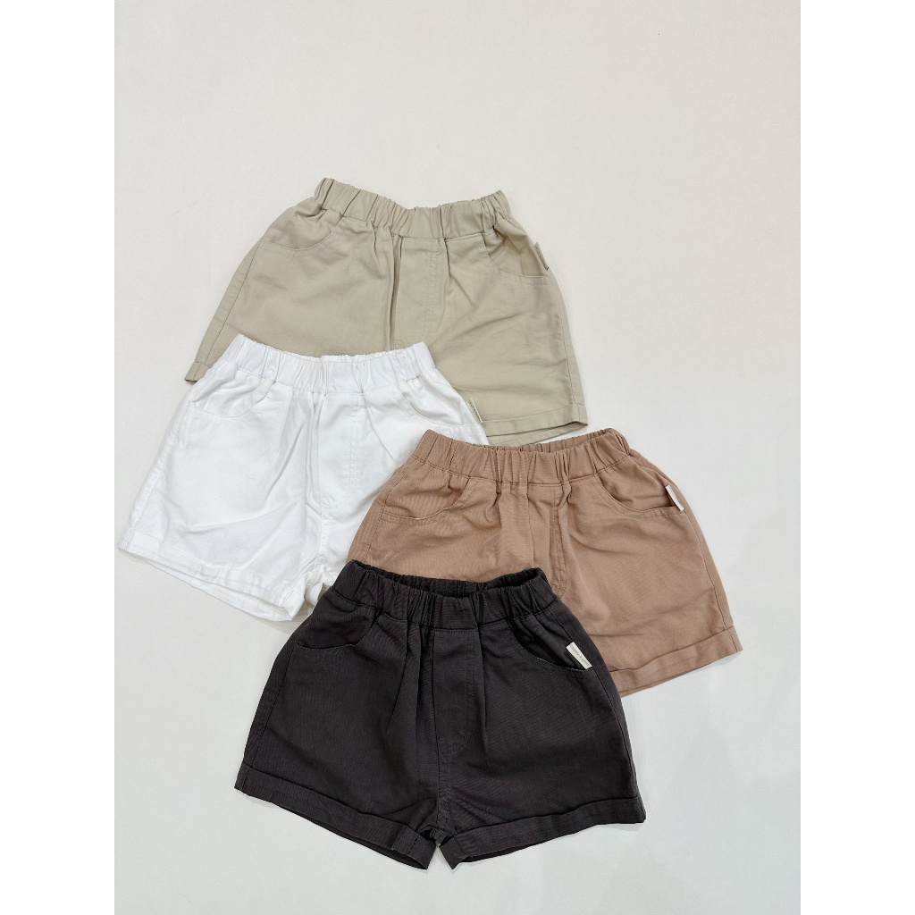 Tencel Twill Shorts Lillie & Faries (Quần Đùi Bé Trai/Bé Gái)