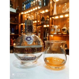 Vỏ chai rượu ngoại chambord xo, cao 15cm