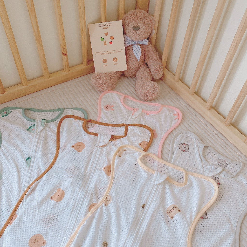 Kén Nhộng Chũn Vải Mesh Thoáng Khí / Vải Cotton MONONA Cho Bé