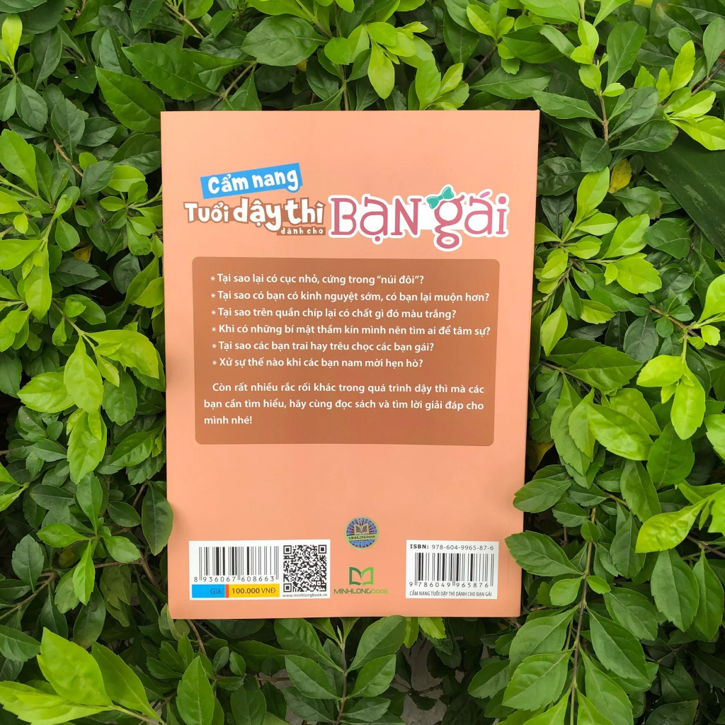 Sách: Cẩm Nang Tuổi Dậy Thì Dành Cho Bạn Gái