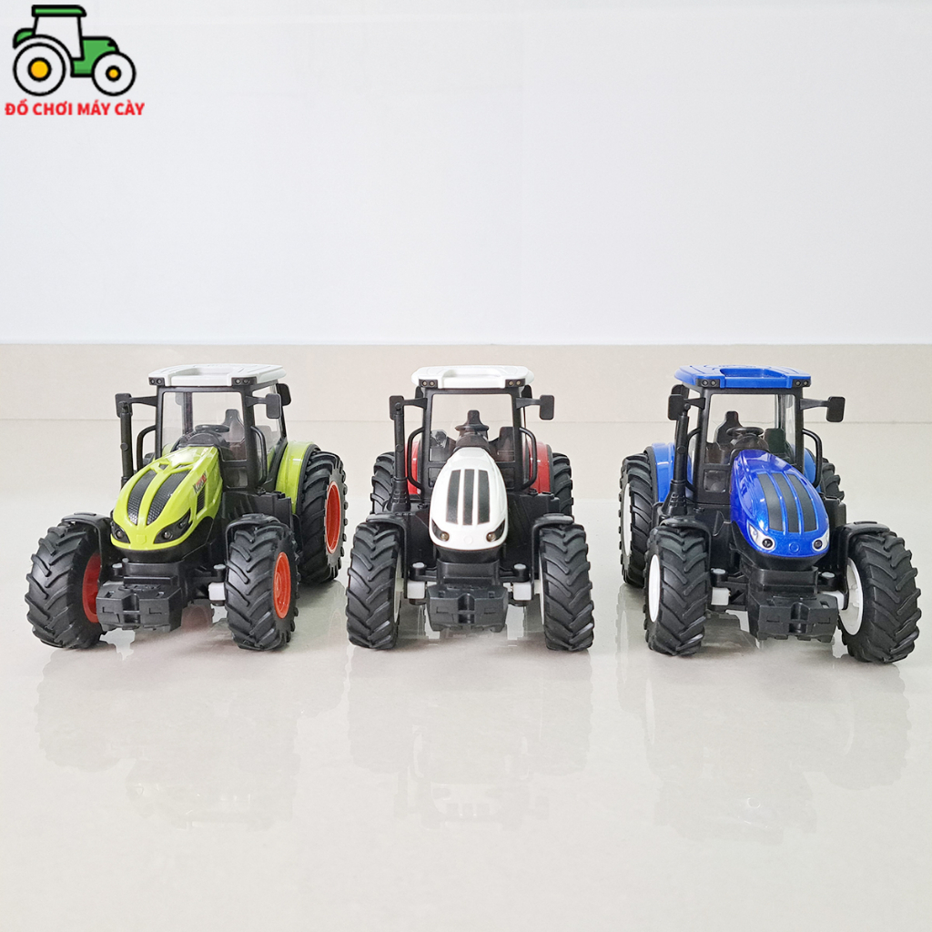 Máy kéo 210 HP_Bánh nhỏ - Điều khiển từ xa , xe máy cày đồ chơi, xe nông trại, MK16BN