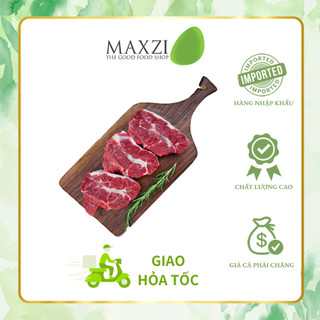 Thịt lõi vai bò úc carne meats raw 500g - maxzi
