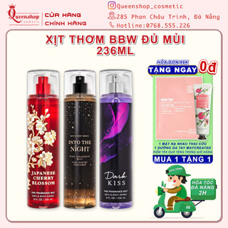Xịt thơm Body Mist Bath & Body Works Fine Fragrance Mist 236ml