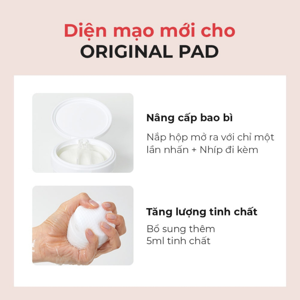 Miếng Làm Sạch Tế Bào Chết Cosrx One Step Original Clear Pad 70 pads